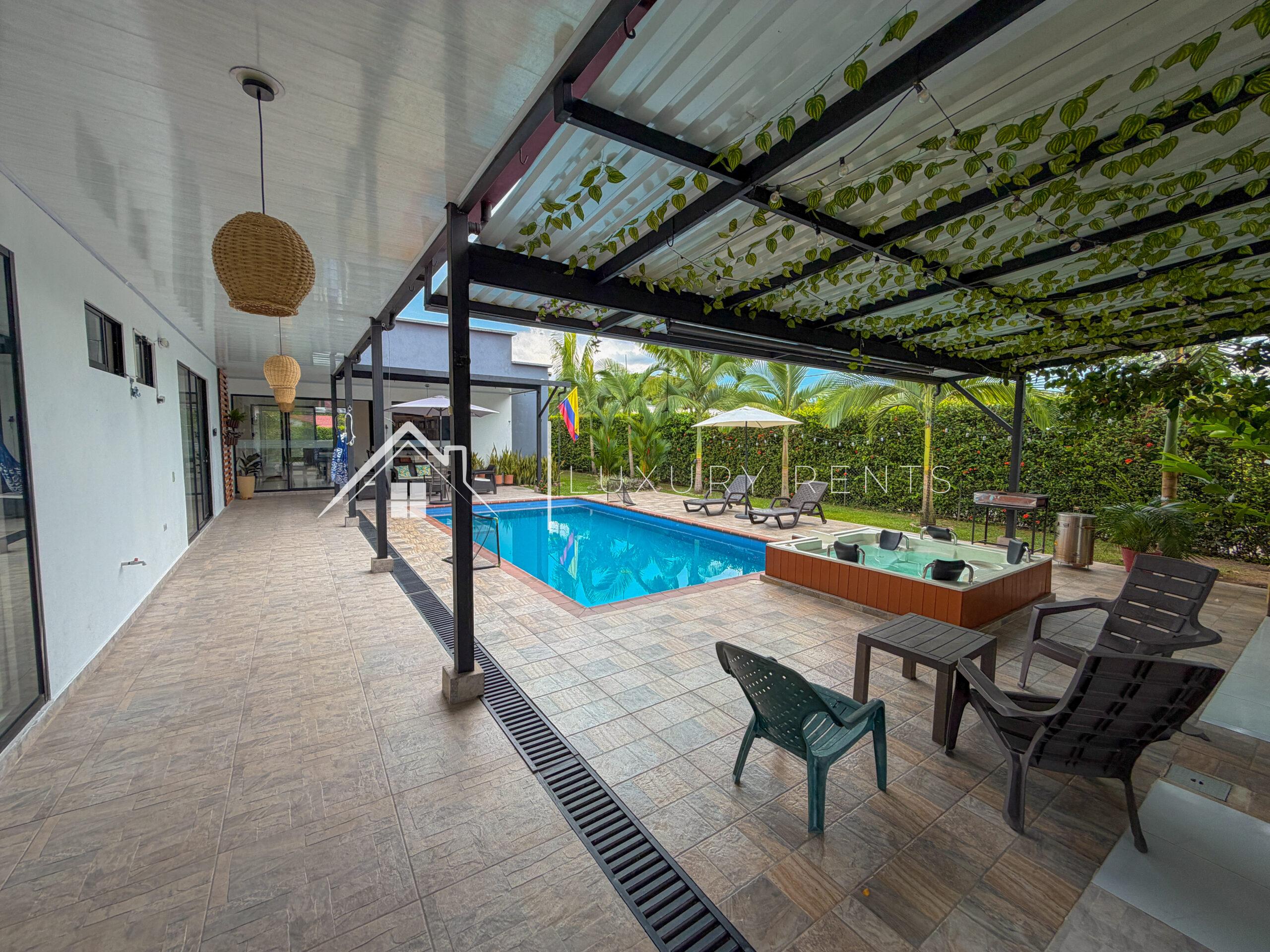 1863 Casa De Descanso En Restrepo Meta📍