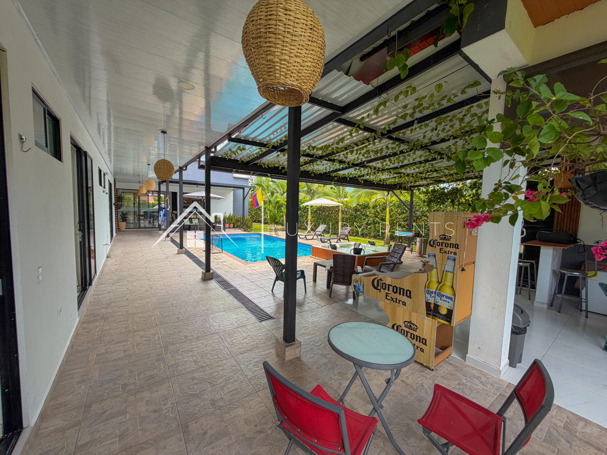 1863 Casa De Descanso En Restrepo Meta📍