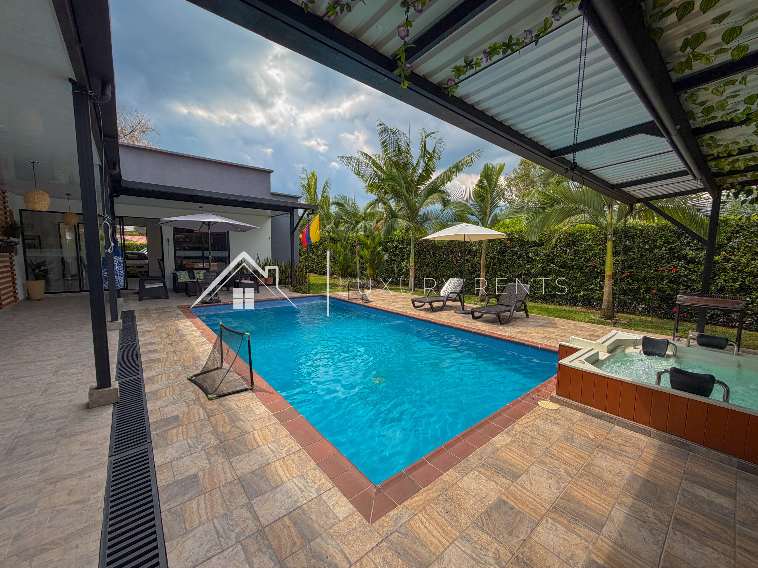 1863 Casa De Descanso En Restrepo Meta📍