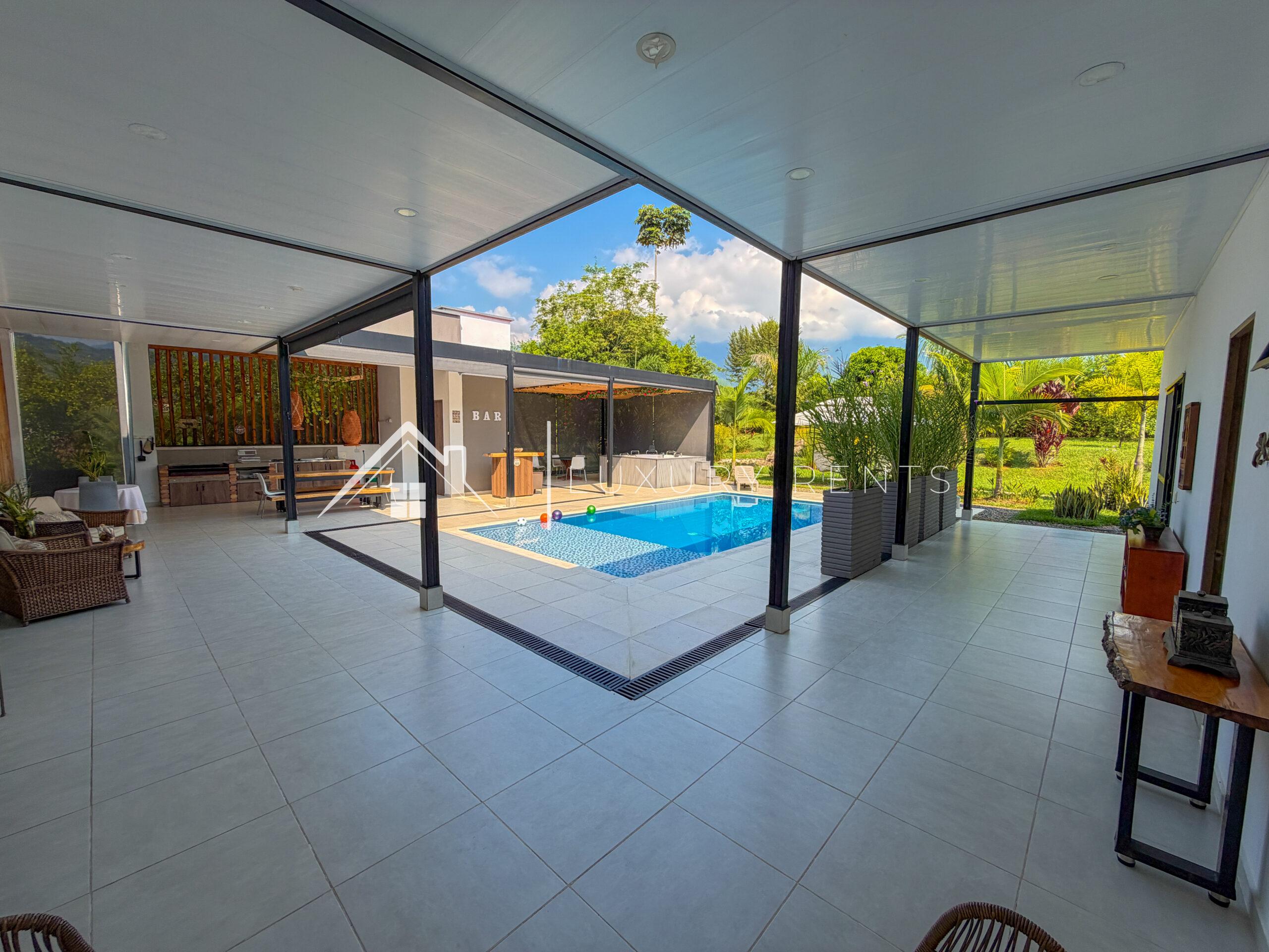 1864 Casa De Descanso En Restrepo Meta📍