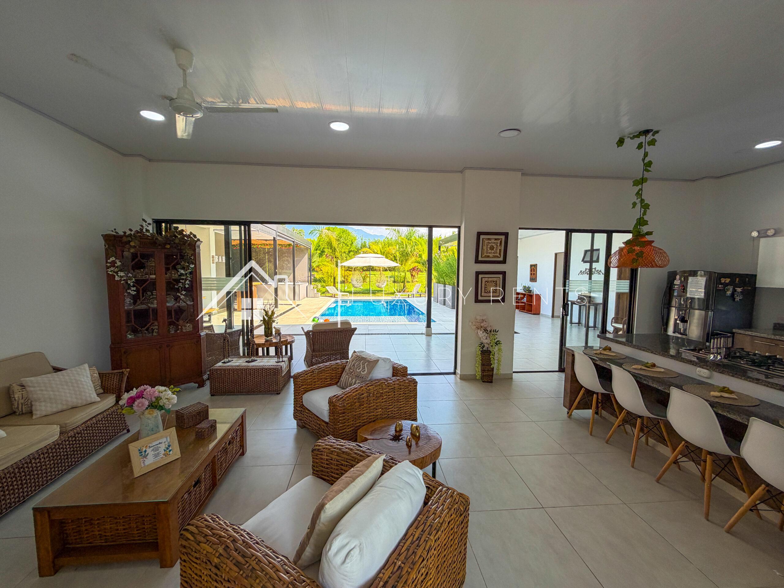 1864 Casa De Descanso En Restrepo Meta📍