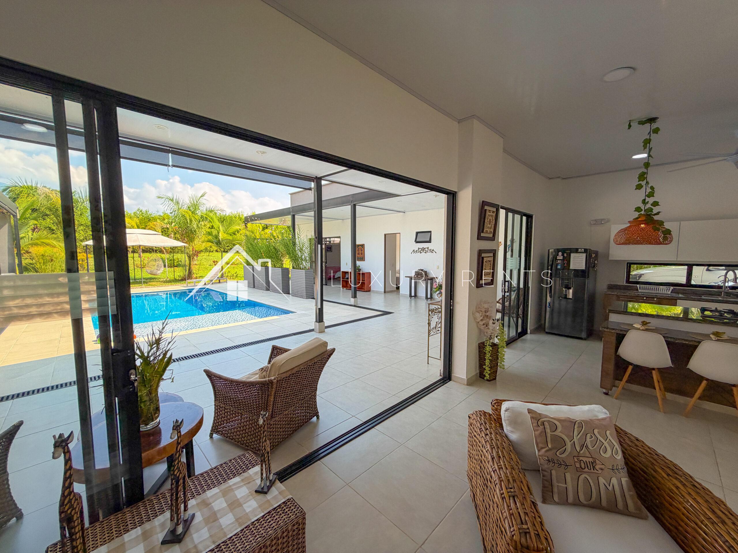 1864 Casa De Descanso En Restrepo Meta📍